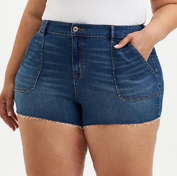 14 - Torrid | VINTAGE STRETCH HIGH-RISE SHORT - 3.5" - Picture 5 of 5